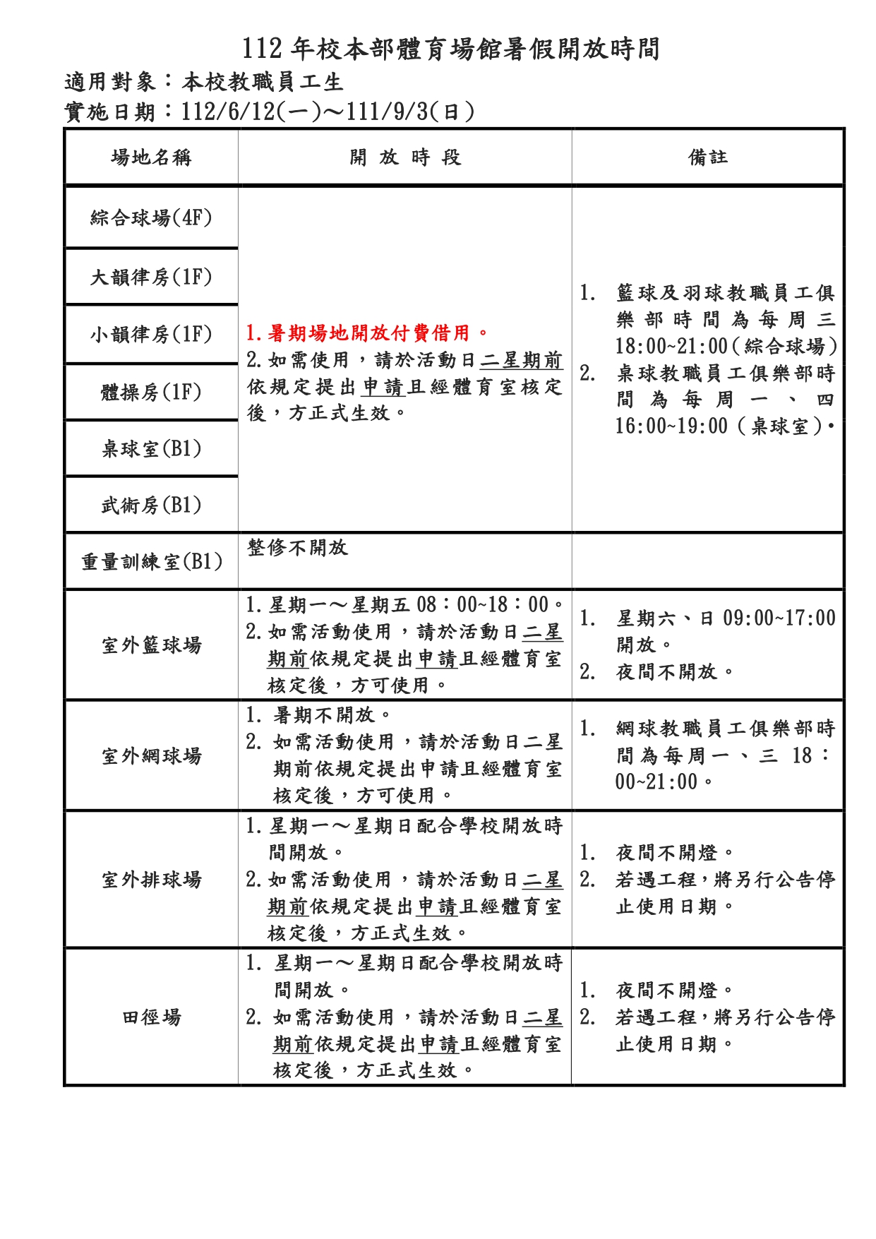 112年暑假校本部體育場館開放時間docx_page-0001